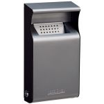 CENDRIER ACIER MURAL 1L