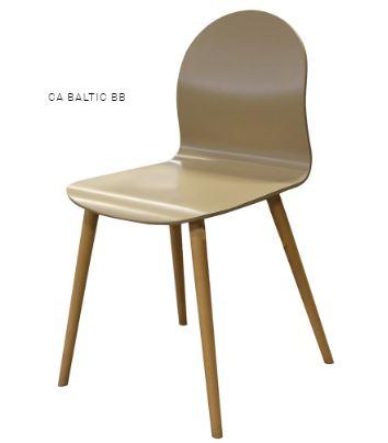 Chaise Baltic B - assise standard - 82 cm de hauteur totale, 47 cm d'assise, 4,5 kg_0