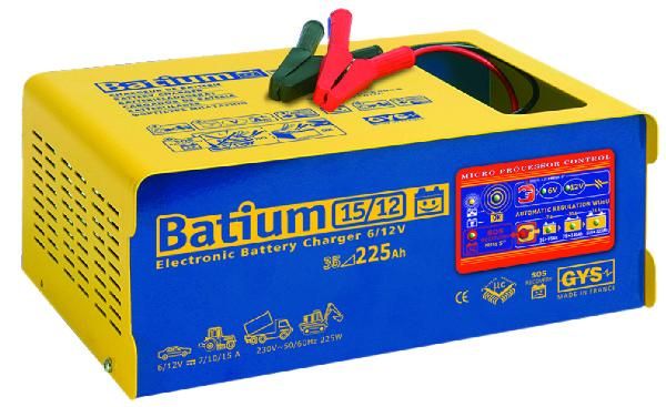 CHARGEUR BATTERIE  AUTOMAT.BATIUM 15-12 6/12V GYS