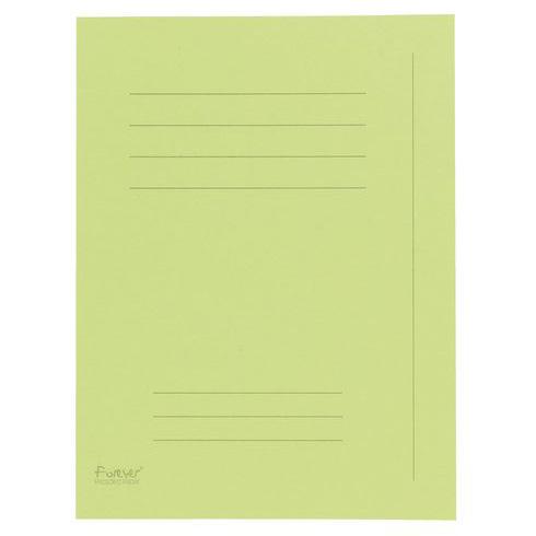 CHEMISE IMPRIMÉE 220 G EXACOMPTA 24 X 32 CM VERTE - PAQUET DE 50