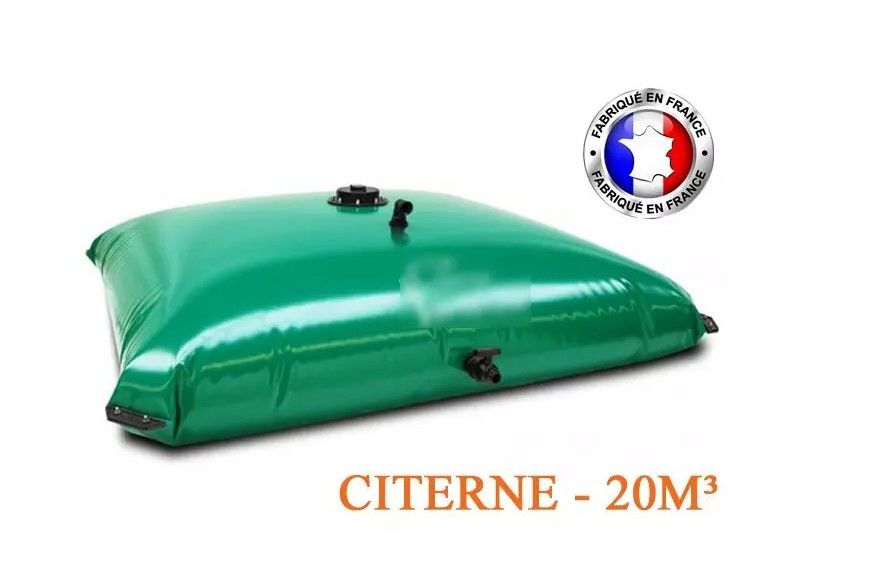 Citerne souple récupération eau de pluie - Neatfx - 20 m³ avec normes NF et haute résistance_0