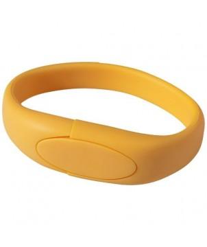 CLÉ USB BRACELET 1 GB - ORANGE - CLÉS USB PUBLICITAIRES PERSONNALISÉES