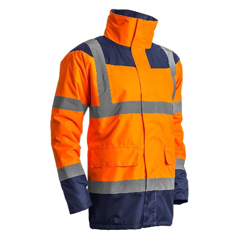 COVERGUARD Parka de travail d'hiver haute visibilité KETA - Orange Fluo XS - 36/38 - XS orange multi-matériau 5450564044081_0