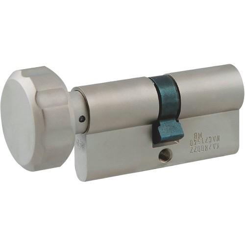 CYLINDRE À BOUTON DE SÛRETÉ DOUBLE VARIÉ - 40 X B40 MM - EUROPA DORMAKABA