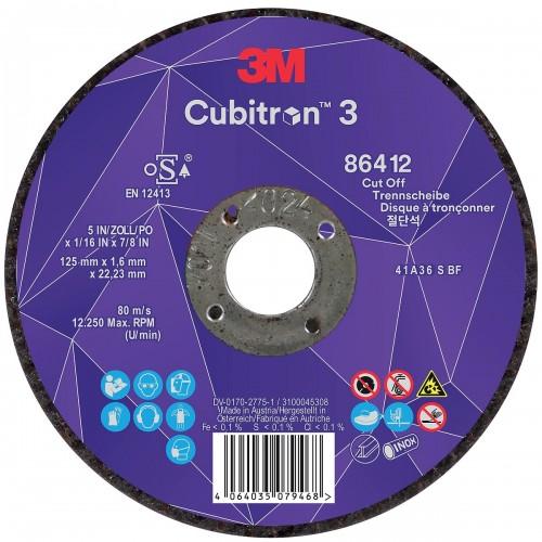 DISQUE À TRONÇONNER 3M™ CUBITRON™ 3 125X2B25 3M