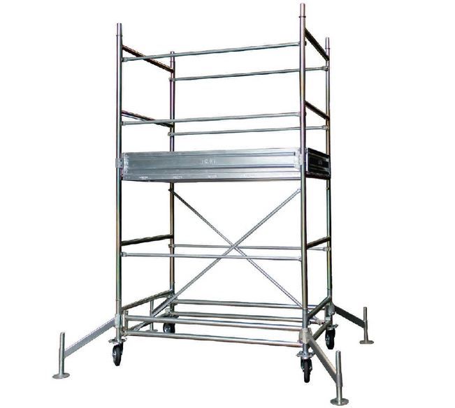 Échafaudage mobile modular - Condor - capacité de charge 200 kg - hauteur jusqu'à 19,80m_0