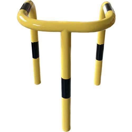 ÉTRIER DE PROTECTION À SCELLER - NOIR/JAUNE - VISO