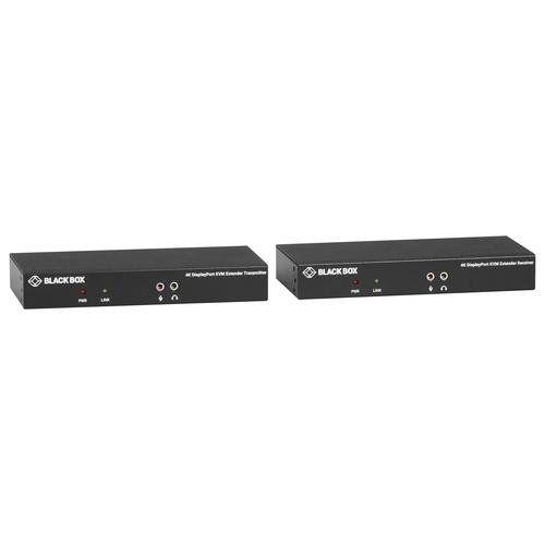 Extender KVM série KVX sur fibre optique - 4K, single head, DisplayPort, USB 2.0, série, SFP, audio, vidéo locale._0