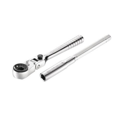 FACOM 1 CLIQUET COMPACT TÊTE FLEXIBLE 180° 1/4'' FACOM