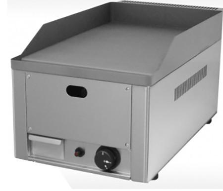 Grill électrique Beckers - simple ou double plaque lisse/rainurée - acier inox - thermostat 50°C à 300°C - 3 kW/6 kW_0