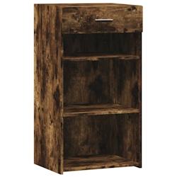 HELLOSHOP26 - Buffet bahut commode en bois d'ingénierie marron - 50 x 42,5 x 93 cm - cuisine, salle de séjour, salon_0