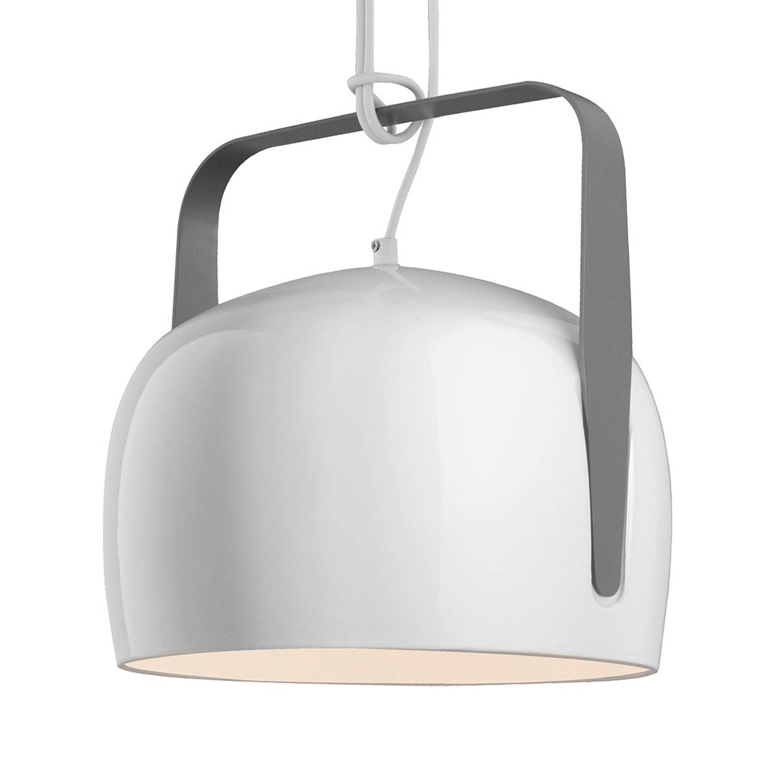 KARMAN BAG - SUSPENSION BLANCHE, Ø 32 CM, LISSE
