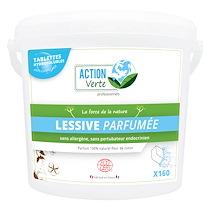 LESSIVE TABLETTES ACTION VERTE - 160 DOSES