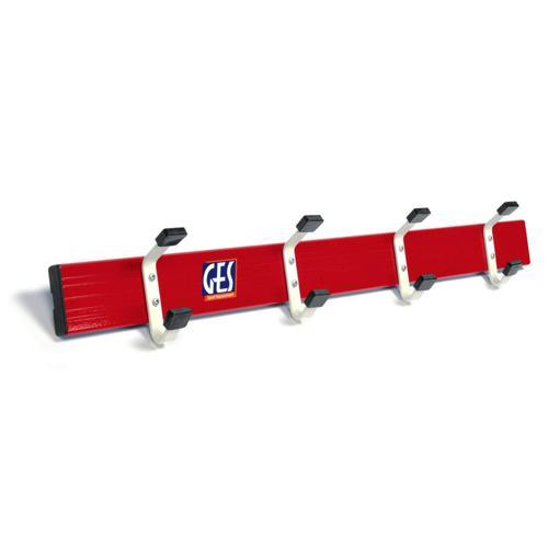 LISSE ALUMINIUM AVEC PATÈRES ACIER LONGUEUR GES