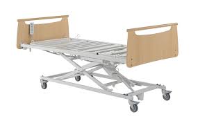 Lit médicalisé à hauteur variable avec veilleuse LED - adapté aux résidents en surpoids - Bariatric Winncare_0