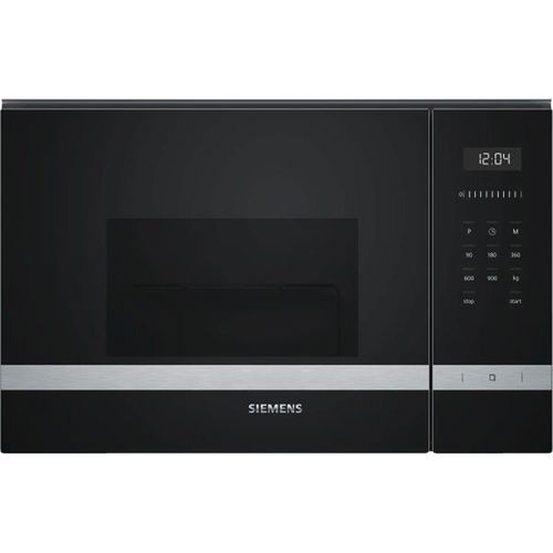 MICRO-ONDES ENCASTRABLE SOLO SIEMENS - BF555LMS0 - 25 L- INOX - SIEMENS