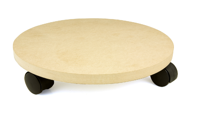 Mottez - Plateau rouleur Ø 30 cm - Charge 80 kg - Référence B763Q_0