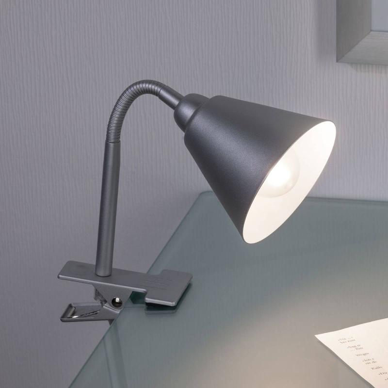 PAULMANN VITIS LAMPE À PINCE, GRIS