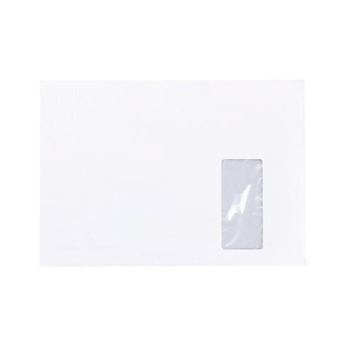 LA COURONNE - POCHETTE VELIN BLANC 229 X 324 MM LA COURONNE 90 G AVEC FENÊTRE 50 X 110 MM - BOÎTE DE 50