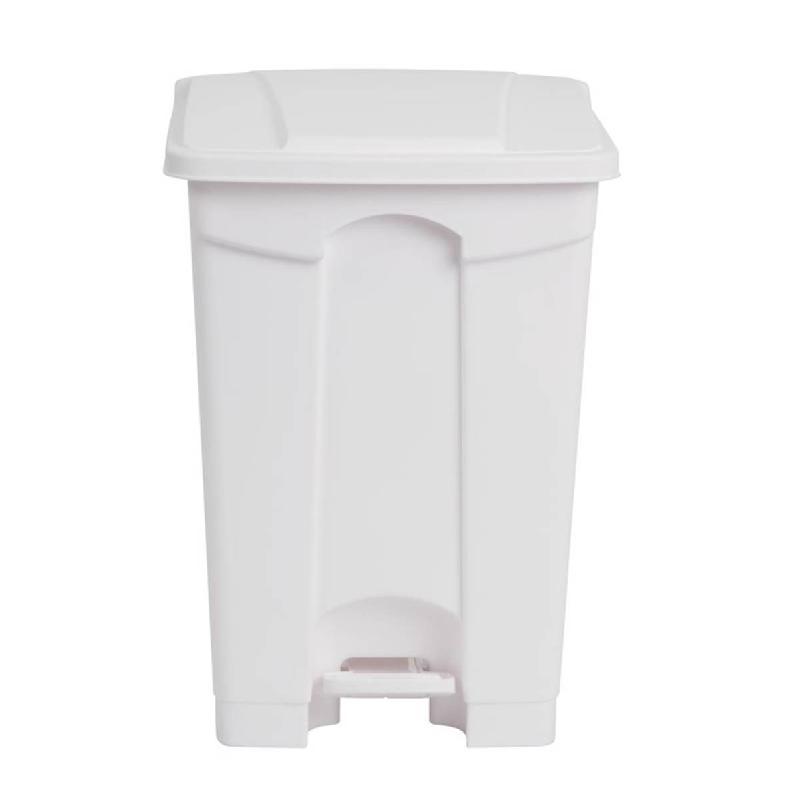 Poubelle à pédale Jantex 45L - Blanc_0