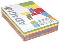 Ramette papier couleur Rey Adagio couleurs intenses A4 80 gr