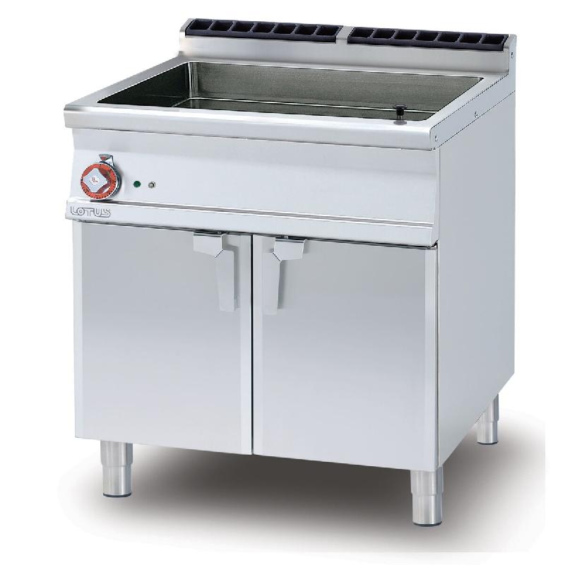 Redcook Brasero électrique fixe multifonctions. Cuve cm. 70x51x10h. Structure en acier inoxydable. Dimensions 80x70,5 h90 cm. Modèle BRF-78ET - 2094_0