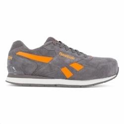 Reebok - Baskets de sécurité basses grise et orange CLASSIC WORK S1P SRC Gris / Orange Taille 40 - 40 gris matière synthétique 0690774577879_0