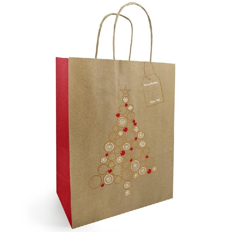 Sac kraft Celebration 35+14X41 cm - par 50_0