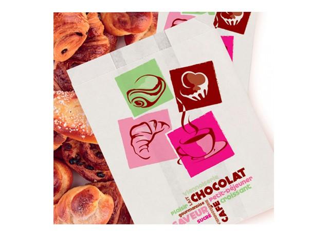 SACS KRAFT CROISSANTS
