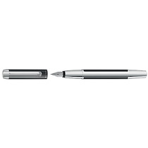 STYLO PLUME 'PURA', TAILLE DE PLUME : M, ARGENT
