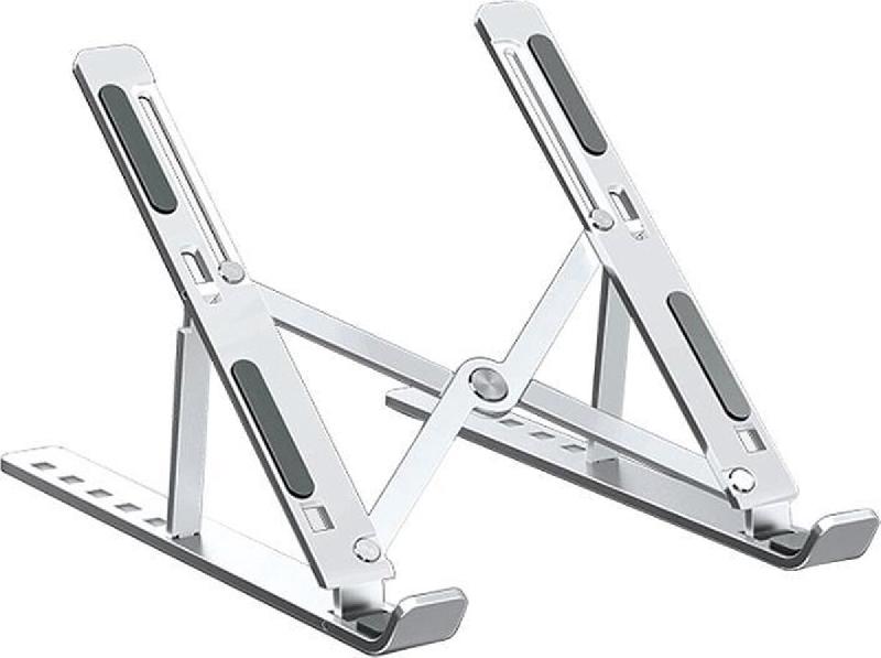 Support pour Ordinateur Portable TOJ - Support de Tablette Réglable - Léger et Ergonomique - De 10 à 17 Pouces - Argent - argenté aluminium 872021_0