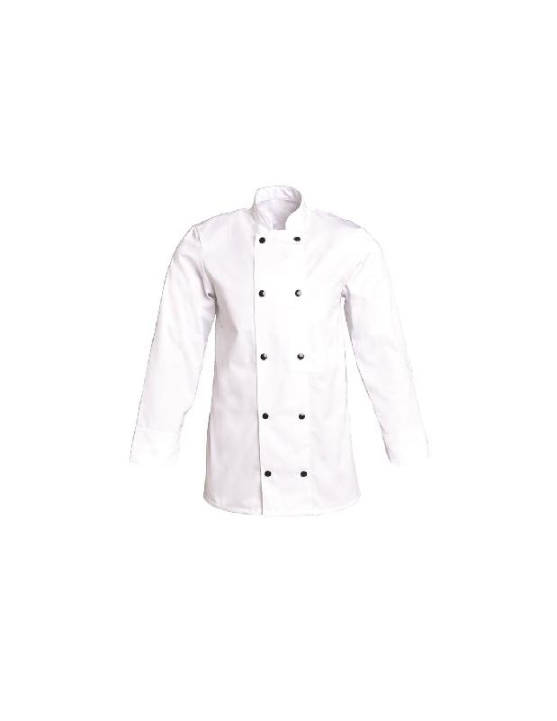 Veste restauration manches longues Fabrice 210 gr/m2 - VSTRSFBBC-SN00/ML_0