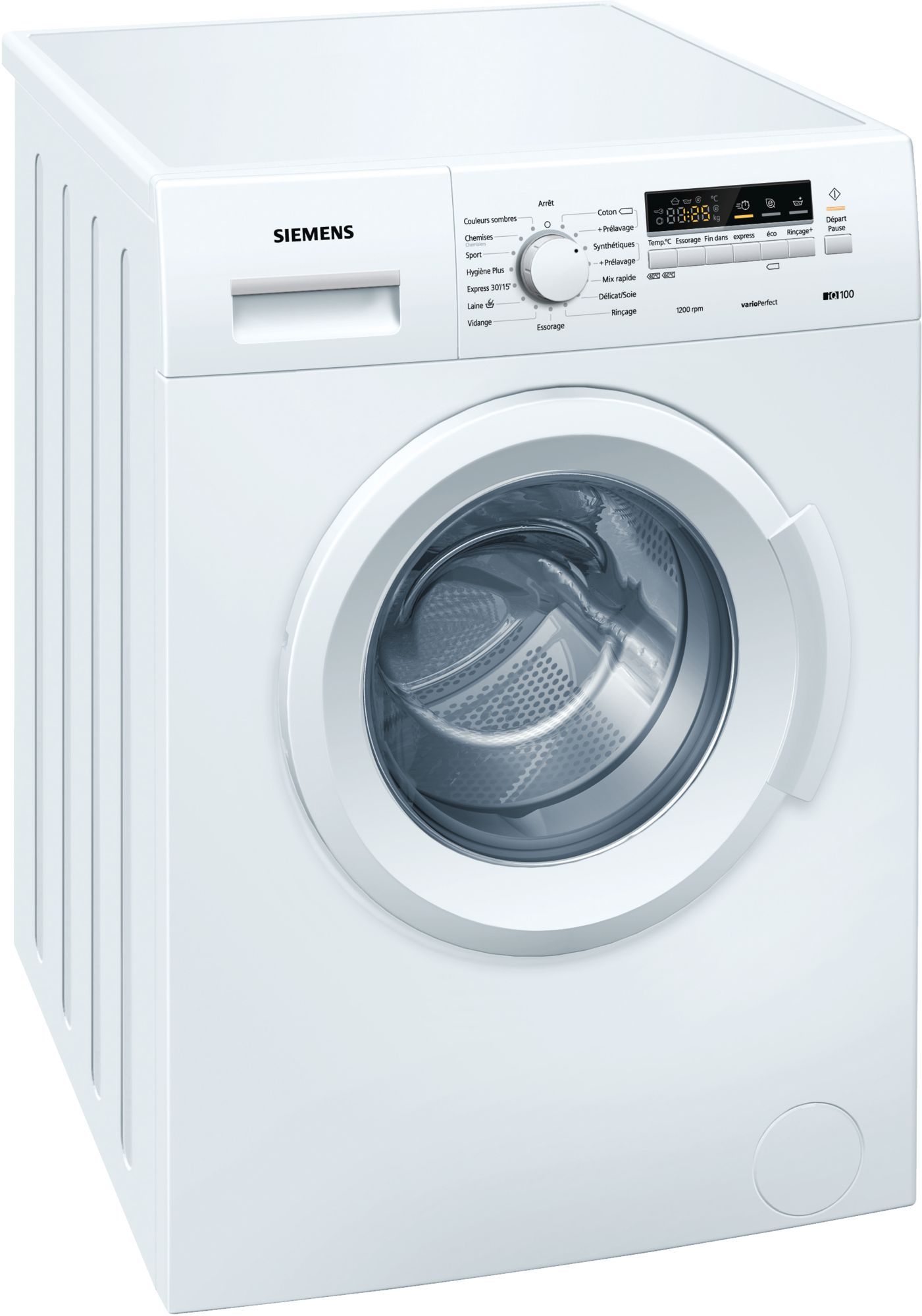 Lave-linge professionnel WM12B211FF - BSH Électroménager - 1200 trs/min avec VarioSpeed - Gamme iQ100_0