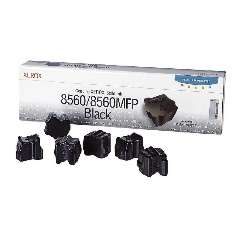 XEROX CARTOUCHE ENCRE SOLIDE XEROX - N° 108R00727 - NOIR (LOT DE 6 CARTOUCHES)