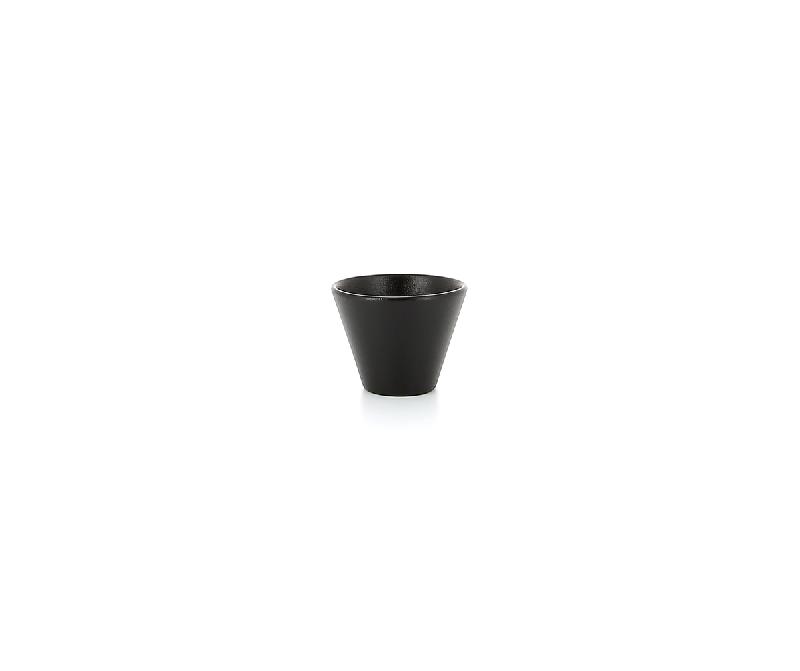 POT À SAUCE ROND NOIR PORCELAINE Ø 6,3 CM EQUINOXE REVOL