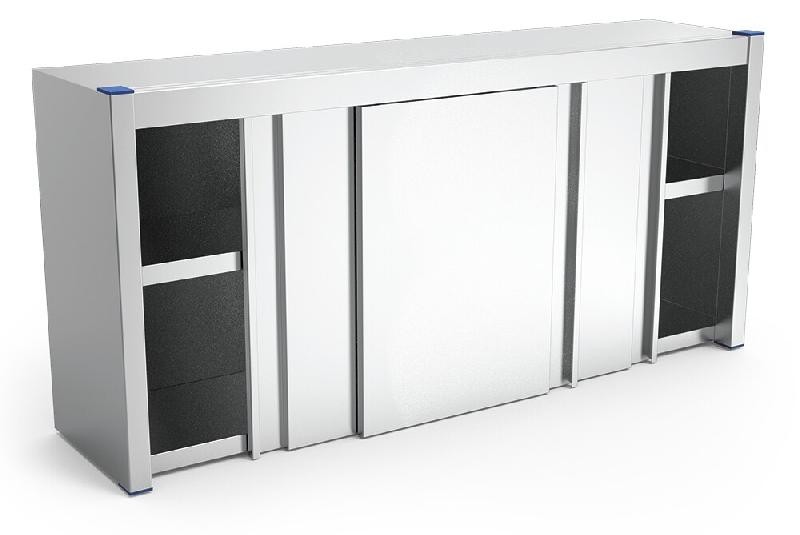 Armoire à portes coulissantes en acier inoxydable Armoire à portes coulissantes 990x340x660 mm. Horemaq - 080806_0