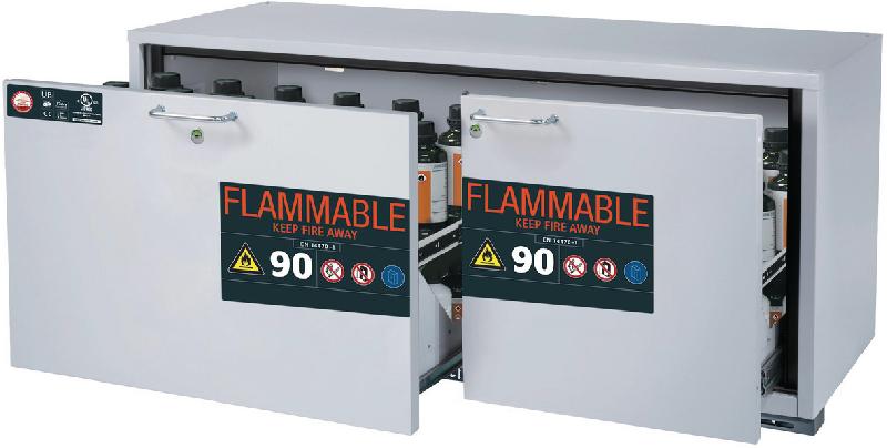 ARMOIRE SÉCURITÉ UB-S-90 UB90.060.140.UL.2S GRIS - MANUTAN COLLECTIVITÉS