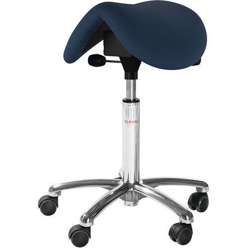SIÈGE MINI EASY SEAT - TISSU CURA - HAUT - BLEU - GLOBAL PROFESSIONAL SEATING