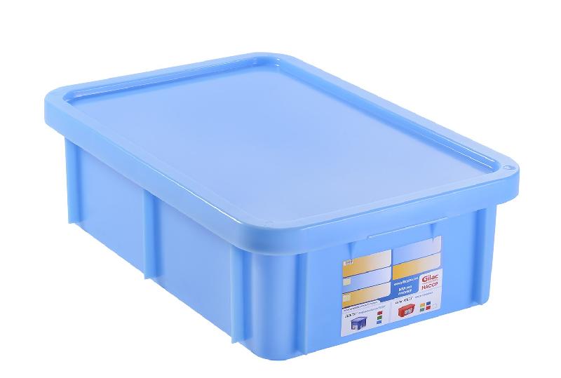BAC RECTANGULAIRE À  COUVERCLE 25L