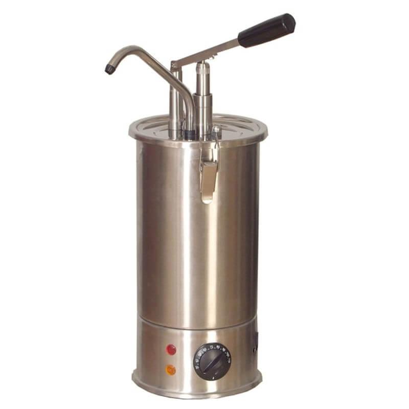 Bain-marie et pompe portionneuse Louis Tellier - 3L - Pour sauces et chocolat chauds_0