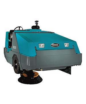 Balayeuse autoportée industrielle Tennant 800 - Largeur de nettoyage et bac à déchets grande capacité_0
