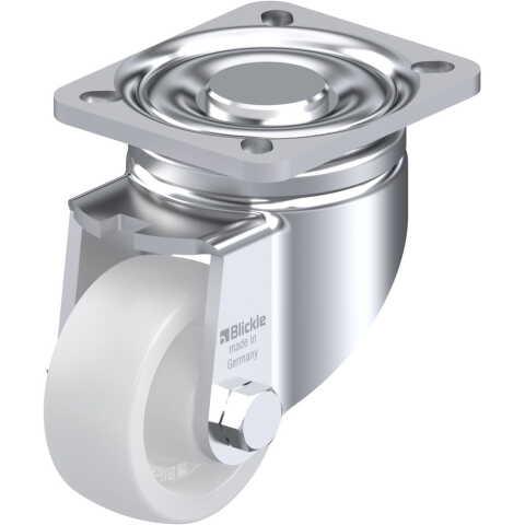 BLICKLE - ROULETTE PIVOTANTE Ø 75MM BANDAGE POLYAMIDE PA 6.6 300KG - LH-SPO 75G