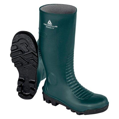 BOTTES DE SÉCURITÉ EN PVC DELTA PLUS BRONZE2 S5 SRA - POINTURE 42