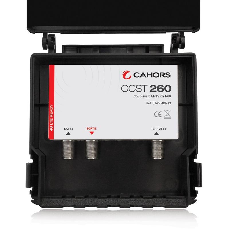 Commutateur DiSEqC 8 Entrées SAT + TNT Cahors VCOM801T