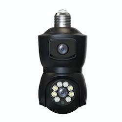 Caméra Intelligente De Surveillance Vidéo Full HD 360° Avec Intercom Vocal Noir YONIS - noir 3615616911328_0