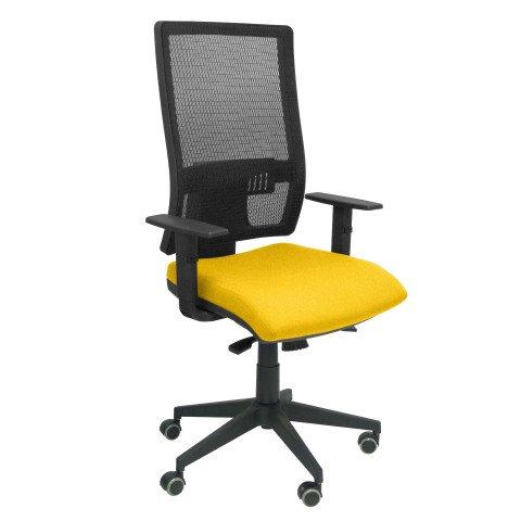 CHAISE DE BUREAU HORNA - JAUNE