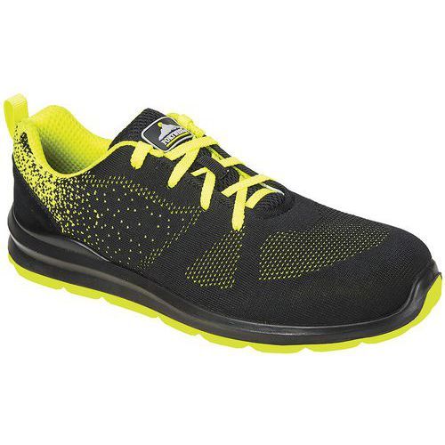 CHAUSSURE DE SÉCURITÉ BASSE AIRE S1P FT25 VERT/NOIR 36 - PORTWEST