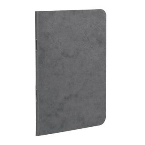 Clairefontaine Lot de 5 Carnet Age Bag 9x14, 96p./48 feuilles 90 g/m² piquées, couv. Coloris gris, ligné - 3329687341655_0