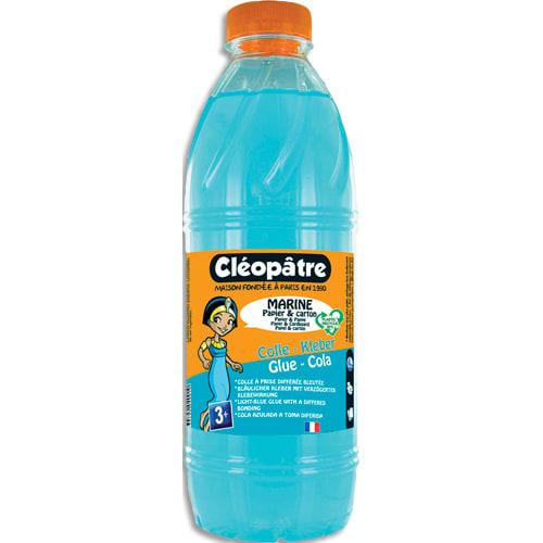 Cléopâtre - Bouteille de colle marine 1kg x12 avec prise différée et repositionnable_0