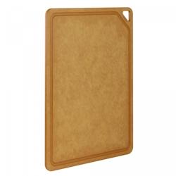 CRISTEL Planche à découper en cellulose compressée FSC, 44cm - marron 3358570067617_0